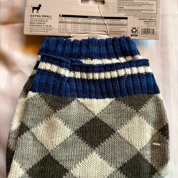 NWT Mama's Boy Pet Sweater X-Small - Picture 2 of 4